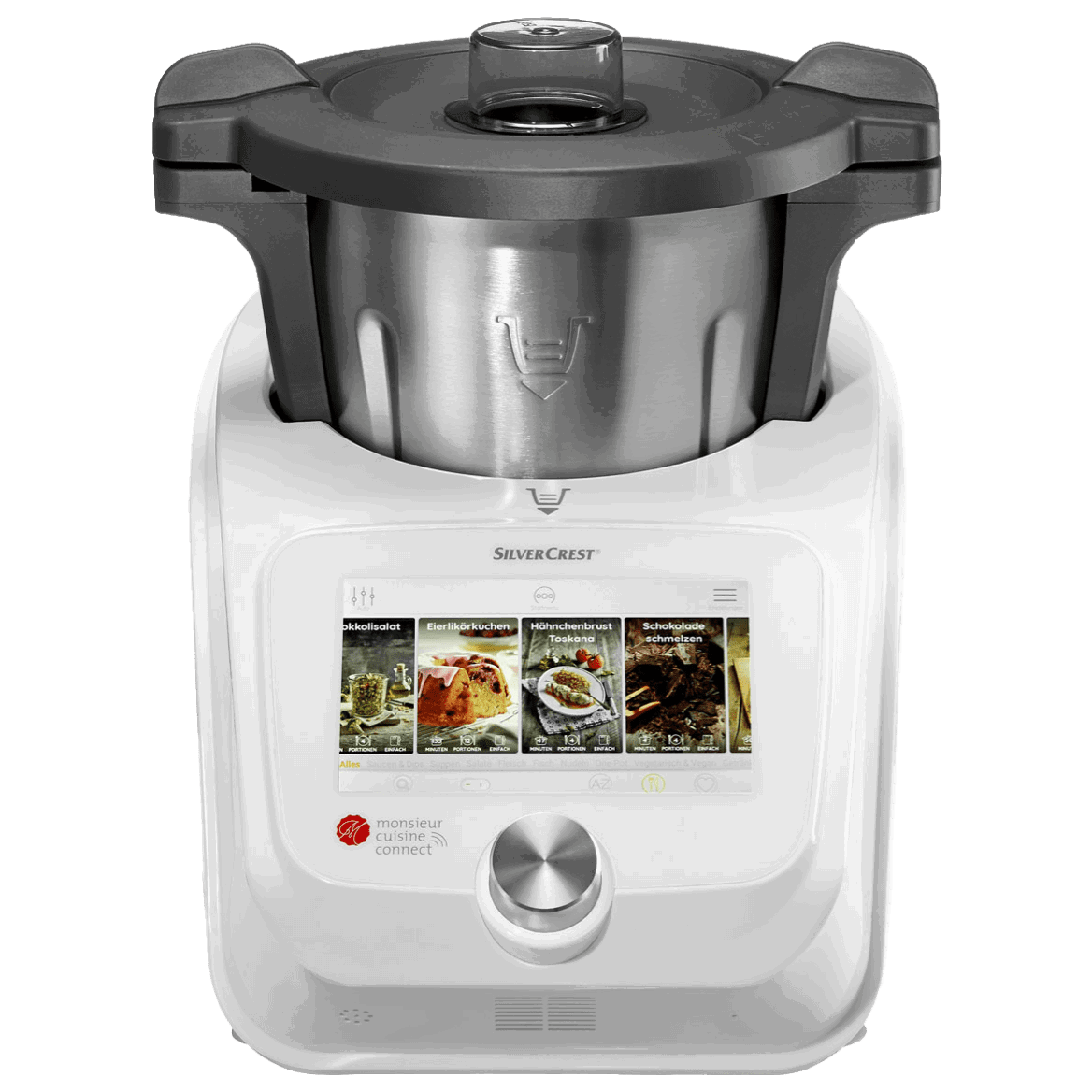 2 Guide Di Accoppiamento Con Testa A 5 Rami Per Monsieur Cuisine Connect E Smart – Ricambio Acciaio Inox